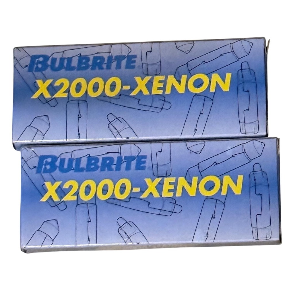 Bulbrite X2000-Xenon 10W 12V Wedge Base Light Bulbs XE10/12 17-Pack Clear T3